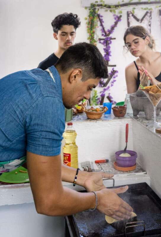 Cancun: Handmade Traditional Mexican Tortilla Making Class - Flavors You Can Recreate: Beans, Tomatoes, Cilantro, Onions, and More