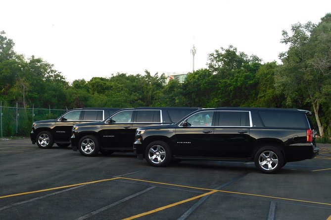Cancun Hotel-Airport Private Deluxe SUV - Price and value: $99 per group up to 5