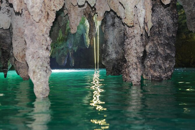 Cancun Mayan Pass: ATV, Cenote, Zipline, Transportation & Horses - Cenote time: swimming, stairs, and cliff-jump style fun