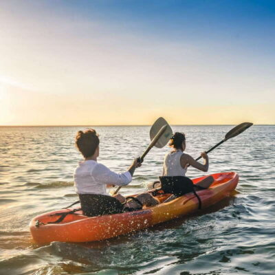 Morning or Sunset Kayak Adventure in Nichupte Lagoon