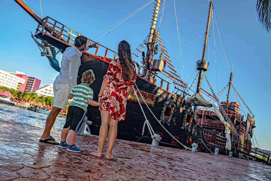 Cancun Night Pirate Ship Cruise with Chicken Dinner and Show - Quick hits before you go