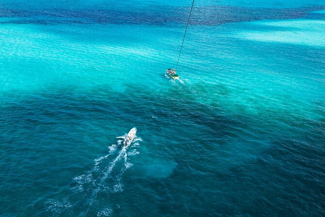 Cancun Parasail Open Schedule - After Landing: Optional Splash and Returning by Water Taxi