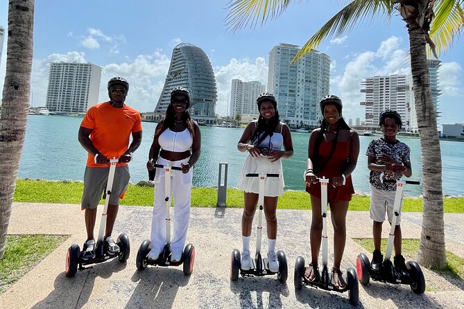 Cancun Segway Experience – Beaches, Views & Hidden Gems 1.5hr - Stop 1 at Nichupte Lagoon, wildlife spotting from street level