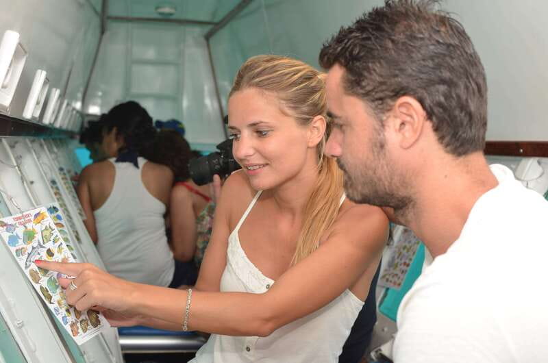 Cancun: Subsee Explorer Ride - The underwater part: coral spotting, fish, and the Museum statues