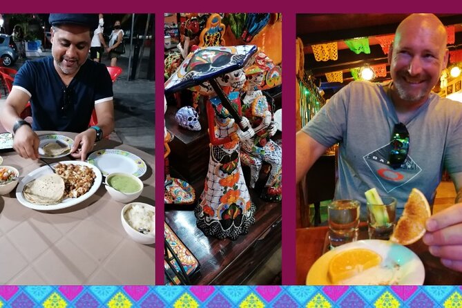 CANCUN TACO TOUR - The Taco Attack - Tacos, Tequila & More - Stop 4 for meat lovers: suadero brisket, chorizo, tripe, and a cheese quesadilla