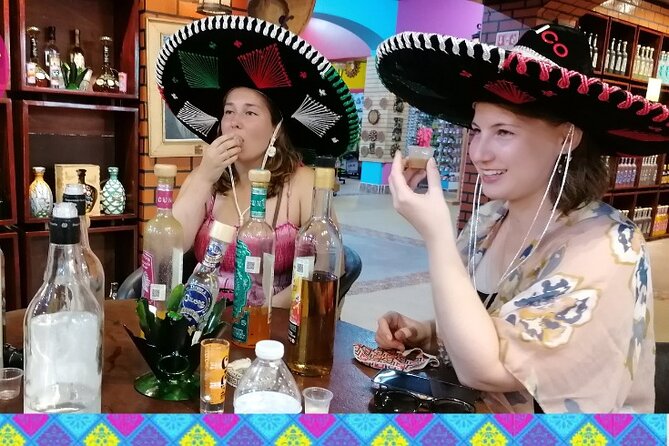 CANCUN TACO TOUR - The Taco Attack - Tacos, Tequila & More - Stop 5: al pastor on the trompo plus a mini tequila tasting