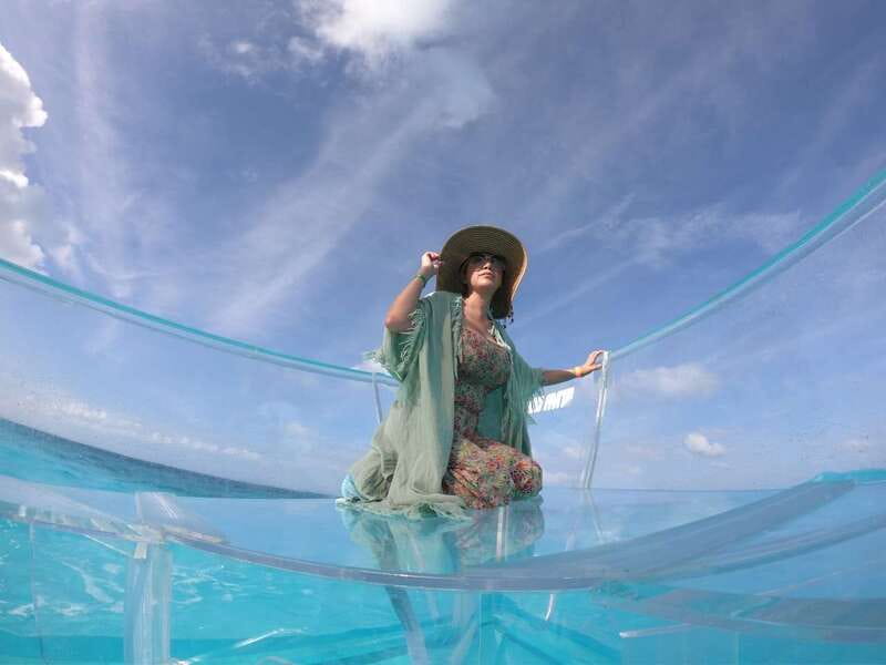 Cancun: Transparent Boat Tour with Drinks - Transparent Boat Meets the Nichupté Lagoon