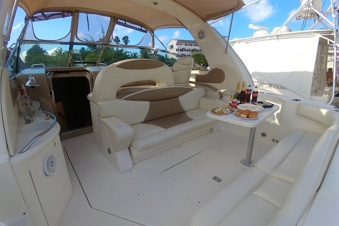 Cancun Yacht Charter to Isla Mujeres with Snorkeling -SR41H4 - Comfort details that make a 4-hour trip feel longer