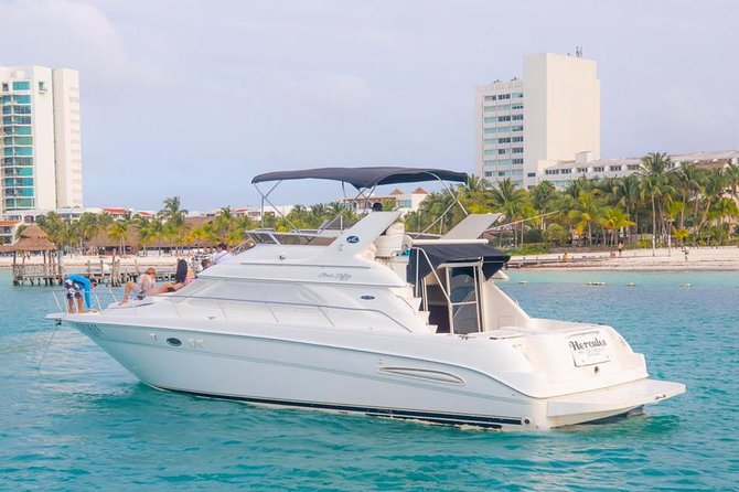 Cancún Yacht Rental SeaRay 46ft 25P13 - Drinks onboard: BYOB plus soft drinks and ice