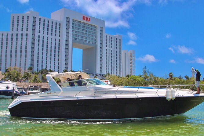 Cancun yachts rental BEATIFUL YACHT 46FT, 15 PAX MAX 25P6 - A 46FT Private Yacht Feel Without the Stress