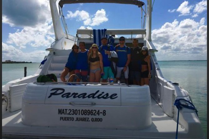 Cancun yachts rental YACHT 46 FT, 15 PAX MAX 25P12 - 2 Hours vs 4 Hours: how your choice changes the day