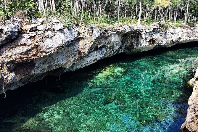 Casa Tortuga Cenote Park and Tulum Ruins! Eco Tour from Cancun - Mother Nature monument and Tulum Letters: short stops, big photos