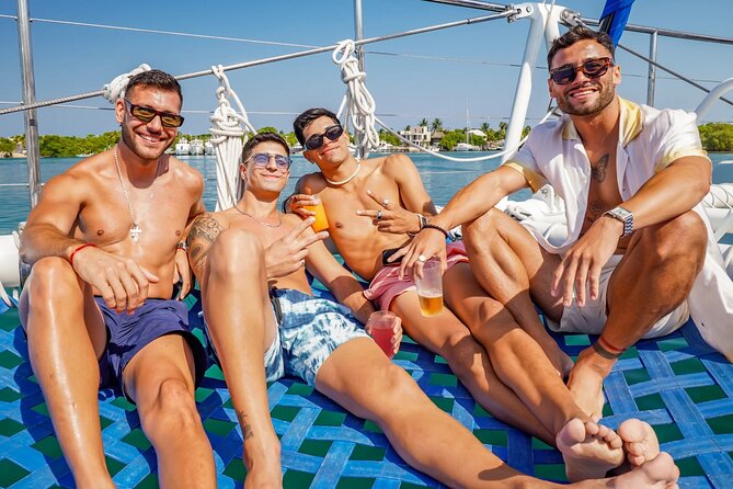 Catamaran Booze Party With Open Bar in Cancun - Getting aboard at Marina Las Perlas, and what to expect before the fun