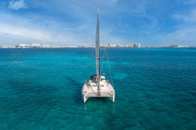Catamaran Cancun to Isla mujeres Lunch OpenBar and Snorkeling - Isla Mujeres break: 1.5 hours for beach views and quick exploring