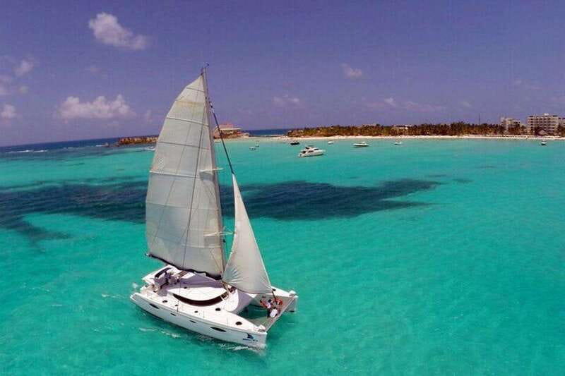 Catamaran party Isla Mujeres with drinks & lunch - Price and what you actually get for your $106