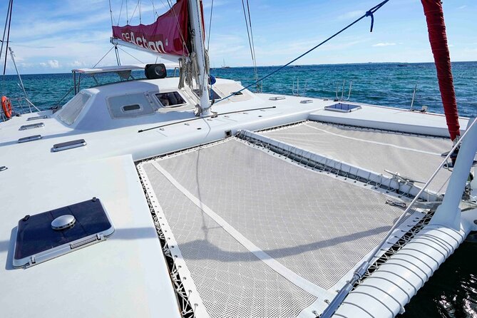 Catamaran to Isla Mujeres – Kids Go Free! (Only Pay Dock Fee) - Buffet lunch at the beach club: good when you want one thing, basic if you crave variety