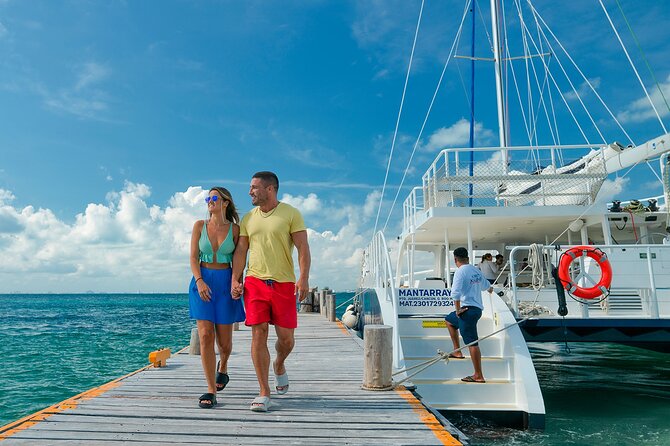 CATAMARAN to Isla Mujeres, Snorkel & Beach Club by Xcaret - Price and value: is $74.66 a bargain, or a trap?