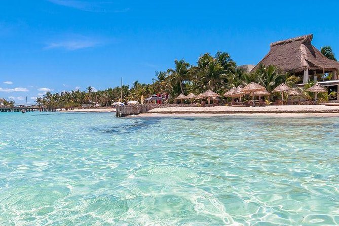 Catamaran Tour to Isla Mujeres, Open bar, Lunch, Snorkeling, Beach Club Included - Getting There and What to Bring