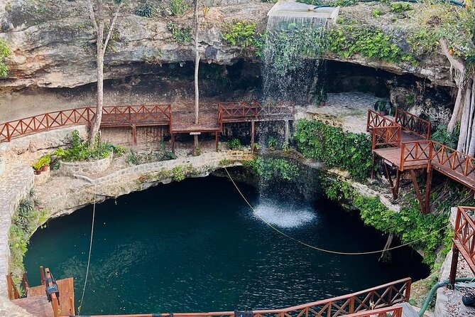 Chichen Itza Ruins Tour + Homemade buffet + Cenote Swim - Cenote Saamal swim: nature break after the ruins