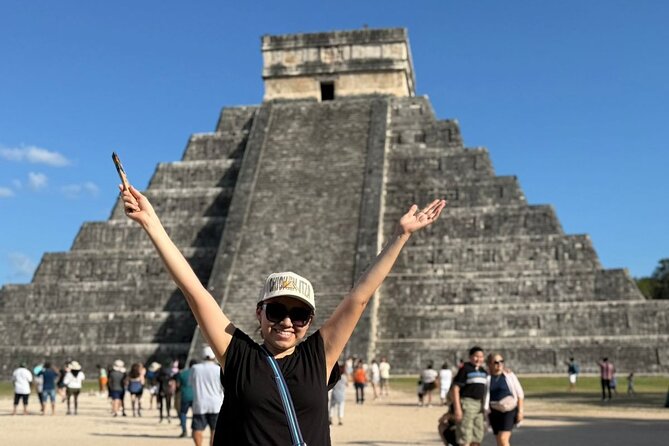 Chichen Itza tour with Cenote and Valladolid for the best price - Stop 1: Chichén Itzá for 2.5 Hours, Temple of Kukulcán, Ball Court, Observatory