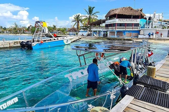 Clear Boat - The blanquizales stop by Casa Maya: your photo moment