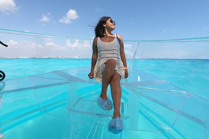 Clear Boat Tour at Cancun Nichupte Lagoon - Drinks, comfort, and how to handle rougher water