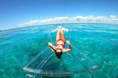 Clearboat: Glass-bottom boat ride to the Caribean Sea