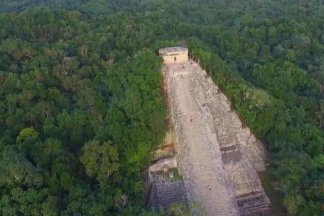 Cobá Tour Cultural Experience - Cenote Multun-Ha: swimming in a closed cavern
