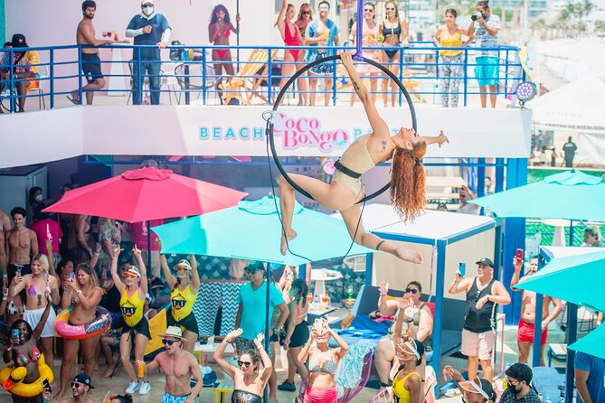 Coco Bongo Beach Club Day Party Premium Pass - The 5 hour day party schedule, where the time actually goes