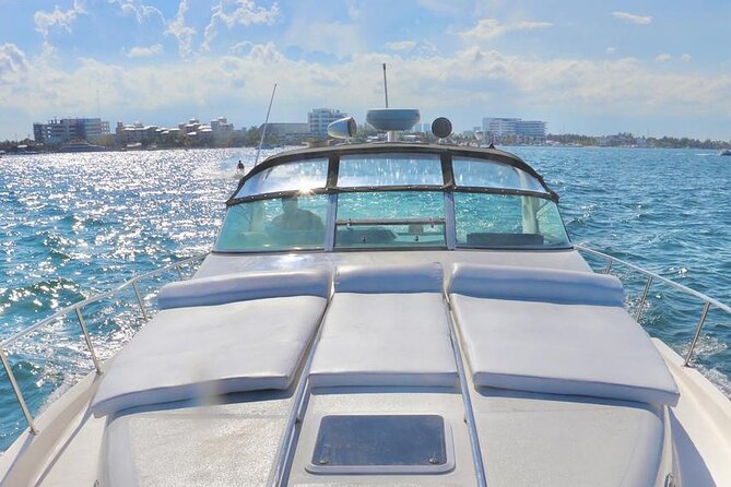 Cruise in Elegance: Luxury Yacht Rental in Cancun - Price and Value: $235.04 Per Group, Up to 15 People
