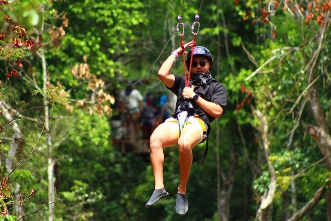 Day Tour with ATV, Zipline and Cenote Adventure from Cancun - Zipline Over the Canopy: A Fun Breather With Real Views