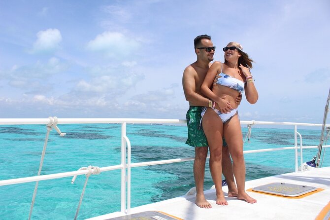 Deluxe Catamaran to Isla Mujeres with Open Bar from Cancun - Heading back to Cancun: farewell toast and the end game