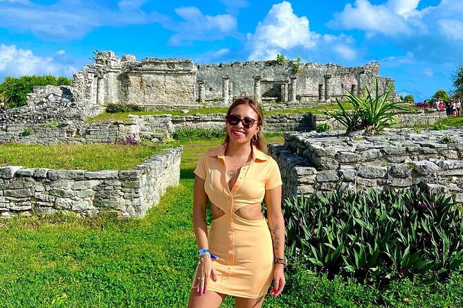 Discover 4 Destinations in 1 Day: Tulum and Cobá Tour - Guide support and photos: getting better results in short stops