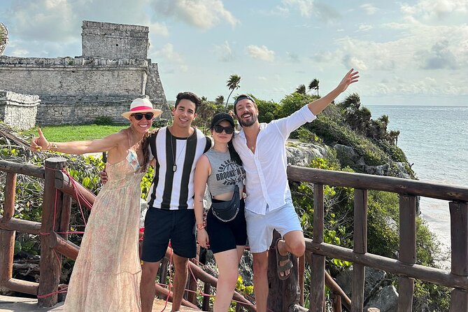 Discover the Mayan archaeological sites of Tulum & Coba in 1 day - Tulum Archaeological Site: 90 minutes with sea views and big-city context