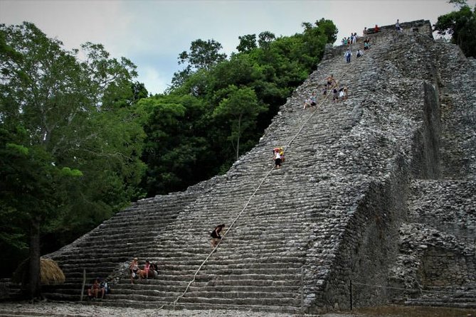 Discover Tulum, Coba, a Cenote and Playa del Carmen from Cancun - Coba ruins and lunch with local food: trade routes meet big jungle energy
