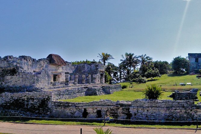 Discover Tulum, Coba, Cenote and Playa del Carmen - Cenote Kuxtal: the swim break, plus the lifejacket detail