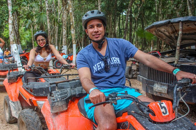 Drive an Atv shared, swim in a Cenote and ziplines in the Cancun - Quick Hits: What You Get From This Cancun Combo Tour
