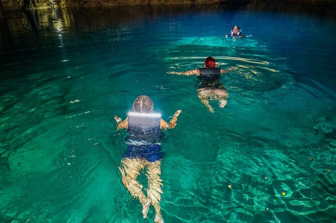 Drive an Atv shared, swim in a Cenote and ziplines in the Cancun - Safety Gear and the Guide Moment That Matters