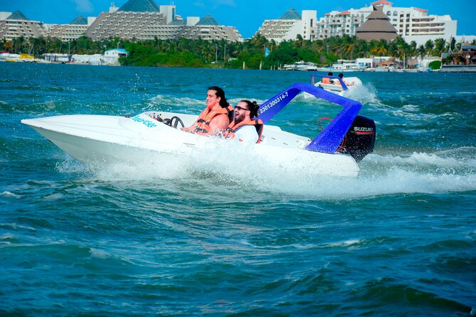 Drive an Speedboat + Mayan Ritual + Food Tasting and More! - Puerto Maya Cancun: a fast start with everything bundled