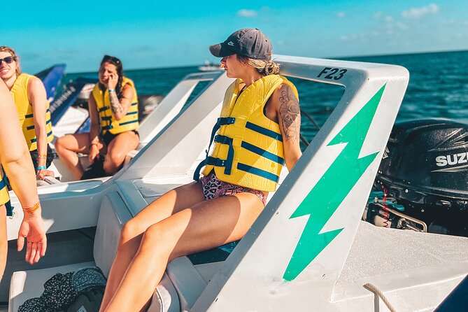 Drive an Speedboat + Mayan Ritual + Food Tasting and More! - Price and value: $49 becomes $74 after the tax