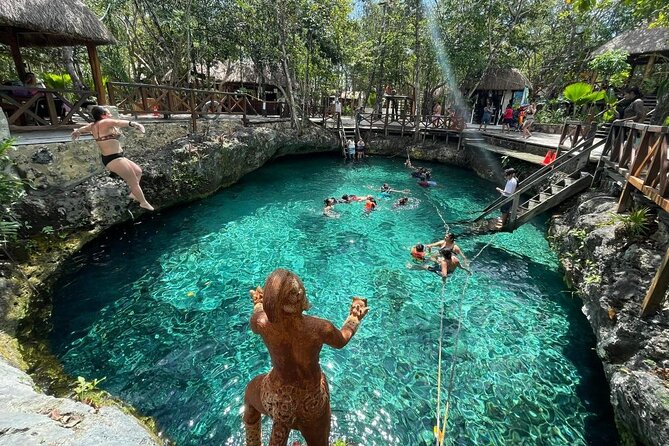 Eco Adventure At 3 Cenotes & 1 Lagoon ! From Cancun & Riviera - Getting there smoothly: pickup points and what can trip you up