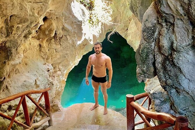Eco Adventure Cenotes Casa Tortuga!+ Tulum Ruins From Cancun & Playa Del Carmen - The Mother Nature and Tulum Letters monuments: quick photo time
