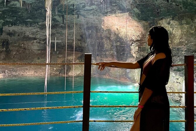 Ek-Balam and Cenote Hubiku: Dive into Yucatán's Secrets - Cenote Hubikú: crystal-clear water plus bathrooms and showers
