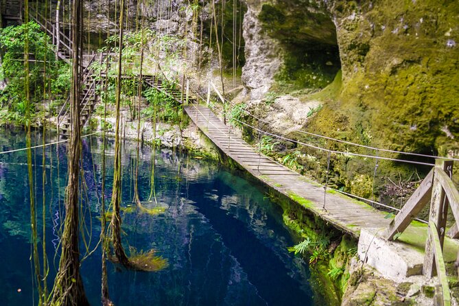 Ek Balam Ruins, Cenote & Magic Town of Uayma – All Inclusive Tour - Cenote Chichikán: a freshwater swim that actually refreshes