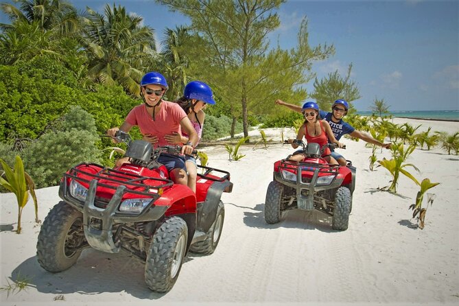 ENJOY the ADRENALINE and the SEA with an ATV and Wave Runner Tour - Mayan Jungle ATV Circuit: Mud Roads, Obstacles, and Control-Skills