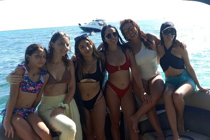 Entertainments and Celebrations in Cancun and Isla Mujeres - Why this Cancun pontoon works better than big tour boats