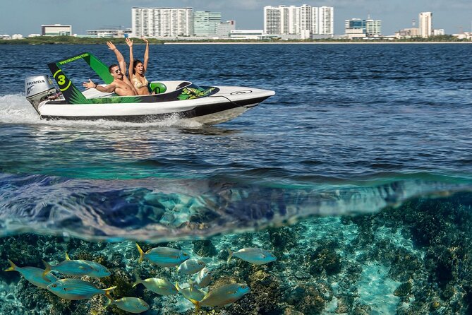 Exciting Speedboat & Snorkeling Tour in Cancun Lagoon! - How the speedboat experience starts at Marina Chac Chi