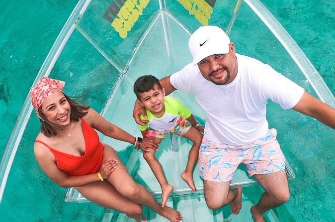 Excursion to Reefs in a transparent boat from Cancun - Who This Tour Fits Best in Cancun