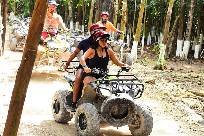 Experience ATV (shared) Ziplines & Cenote with Lunch from Cancún - Smart Cancun Pickup and Timing, So You Do Not Lose Morning