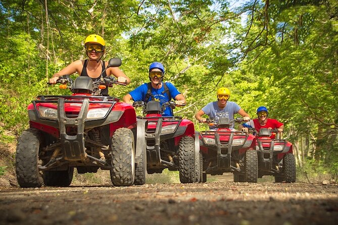 Family ATV Cenote Five Zip Lines Photos Taco Lunch Tequila Taste - Key Points Before You Go